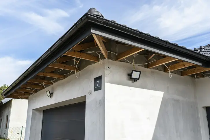 dach garażu